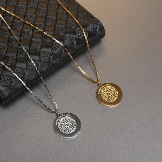 DISCOBALL NECKLACE