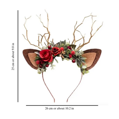 CHRISTMAS REINDEER HEADBAND